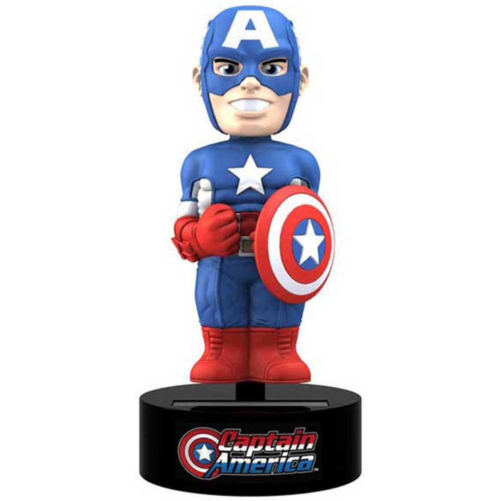 CAPTAIN AMERICA キャプテンアメリカ - SOLAR POWERED BODY KNOCKER / NECA / フィギュア・人形 