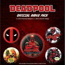 DEADPOOL デッドプール (7月26日新作公開 ) - Badge Pack 5個セット / バッジ 【公式 / オフィシャル】