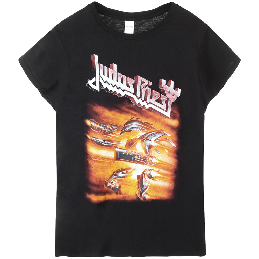 JUDAS PRIEST ジューダスプリースト (2024年3月新作発売 ) - FIREPOWER / 限定 / Tシャツ / レディース 