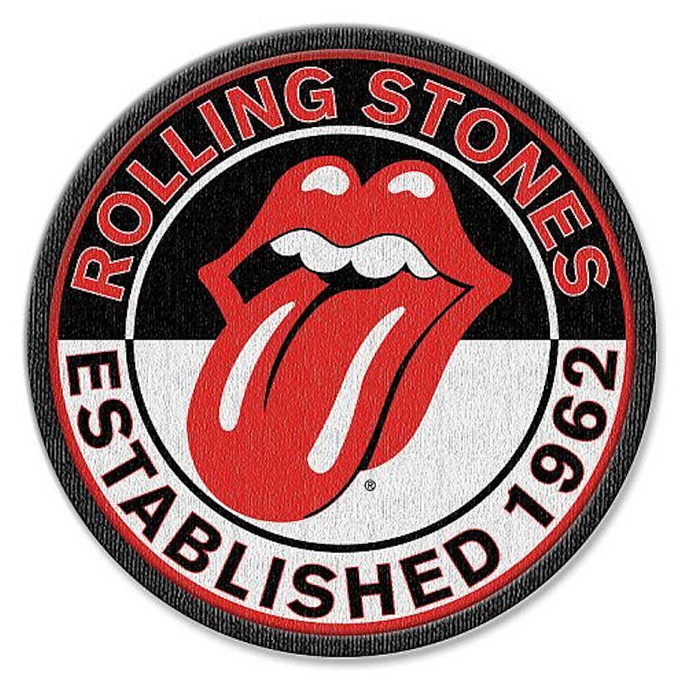 ROLLING STONES ローリングストーンズ (ブライアンジョーンズ追悼55周年 ) - EST. 1962 / ワッペン 【公式 / オフィシャル】