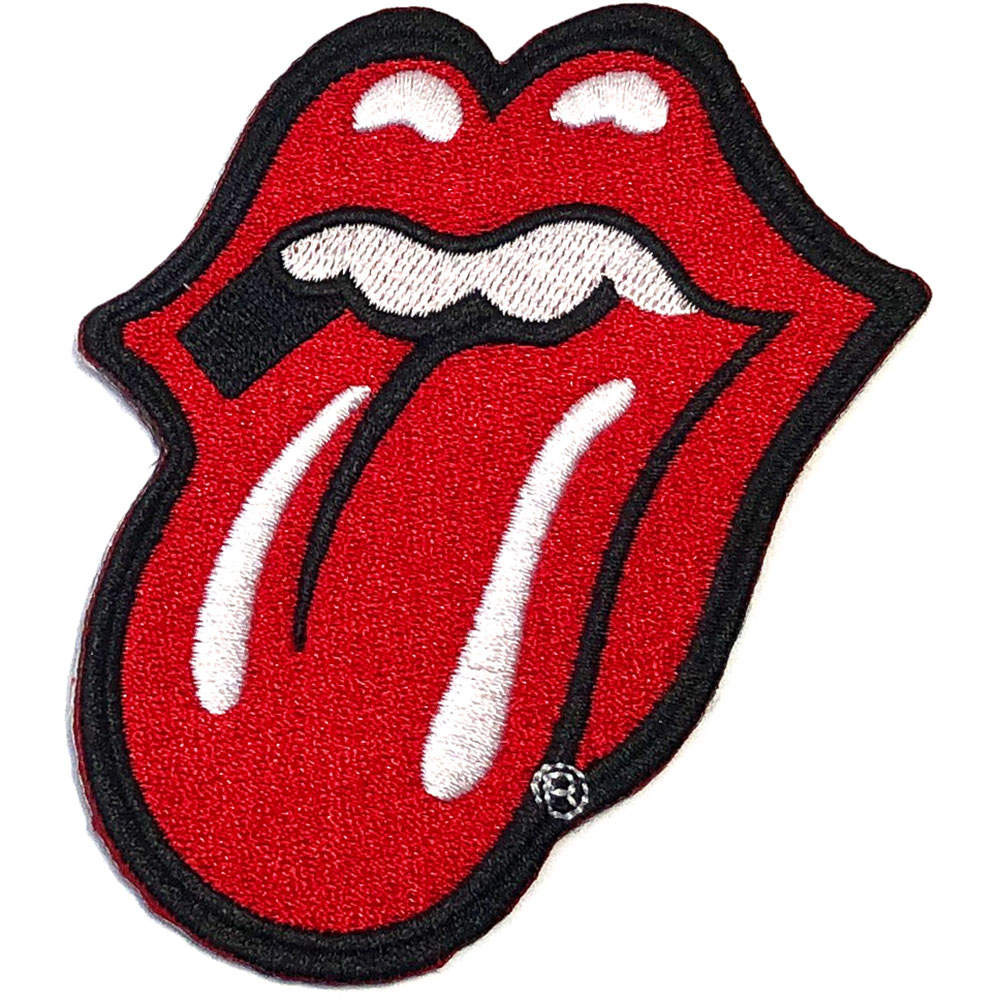 ROLLING STONES ローリングストーンズ (ブライアンジョーンズ追悼55周年 ) - CLASSIC TONGUE / ワッペン 【公式 / オフィシャル】