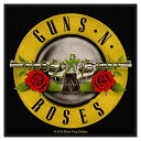 GUNS N ROSES ガンズアンドローゼズ - BULLET LOGO / ワッペン 