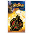 AVENGERS アベンジャーズ (『エンドゲーム』4月26日公開記念 ) - Avengers Symbol / ラバー・キーリング / キーホルダー 【公式 / オフィシャル】