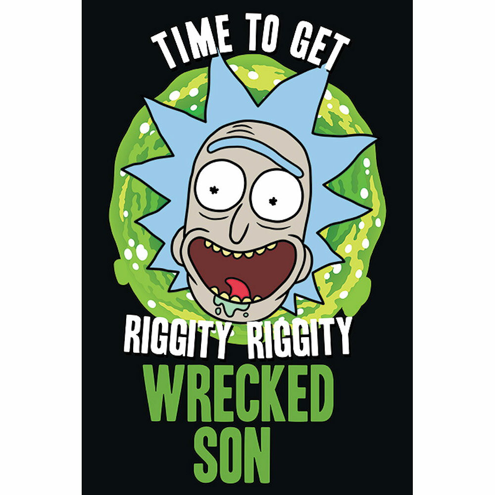 RICK AND MORTY リックアンドモーティ - Wrecked Son / ポスター 【公式 / オフィシャル】