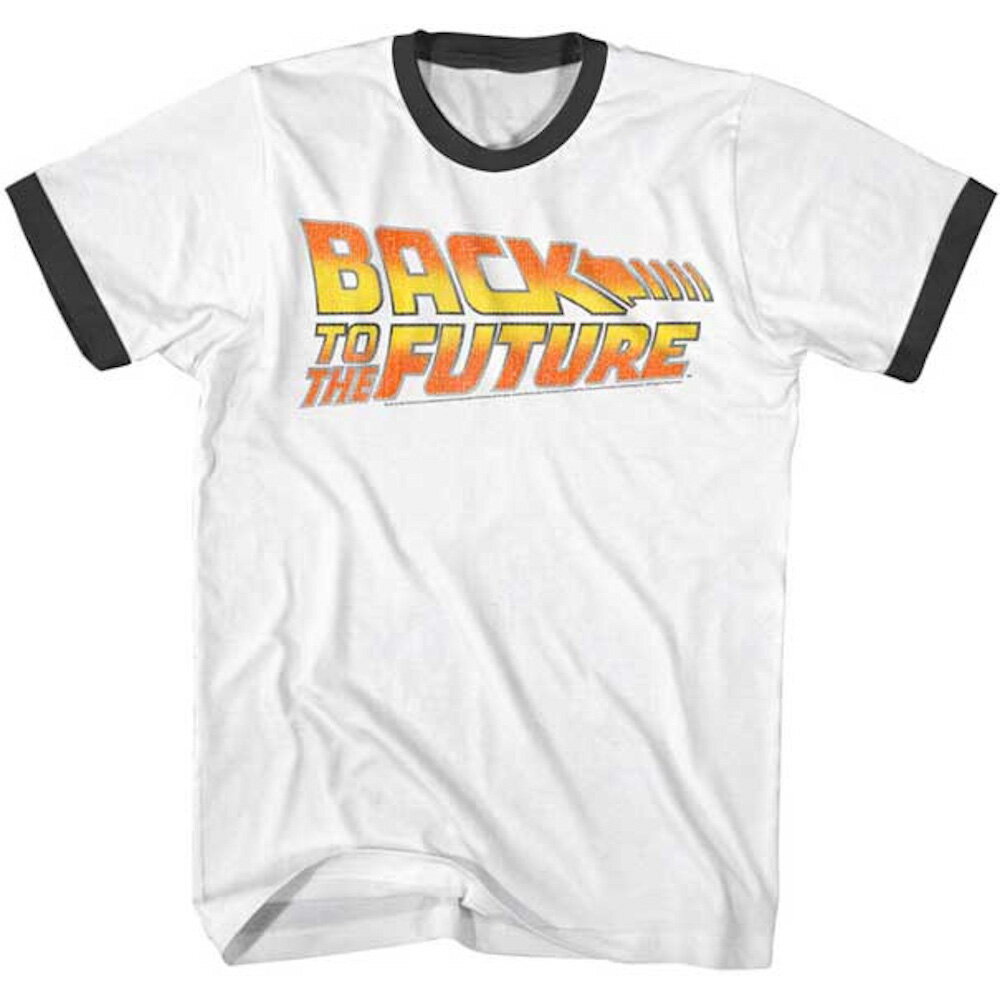 BACK TO THE FUTURE バックトゥザフューチャー - WORN LOGO RINGER / Tシャツ / メンズ 【公式 / オフィシャル】