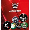 WWE ダブルダブルイー - Logos 6個セット / バッジ 