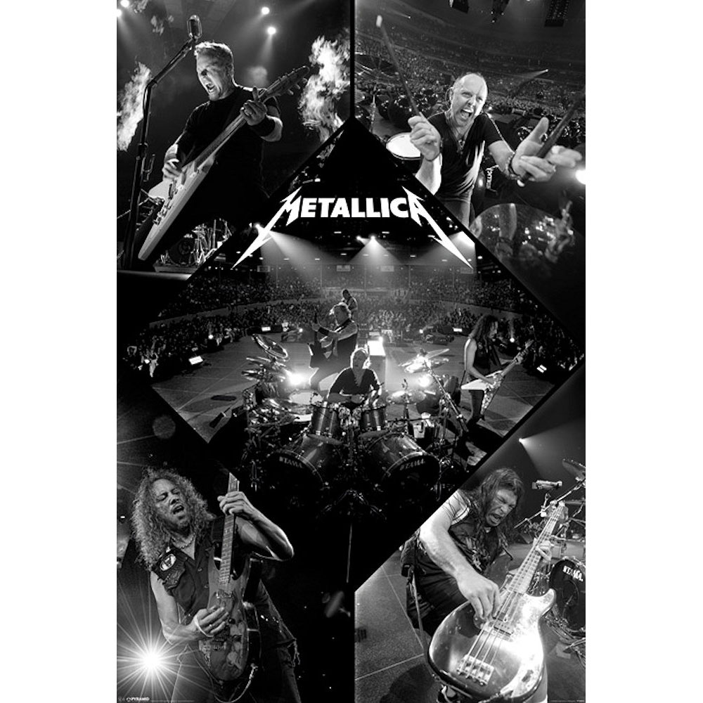 METALLICA メタリカ - Live / ポスター 