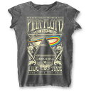 PINK FLOYD ピンクフロイド (シド映画5月公開 ) - Carnegie Hall / Black Label（ブランド） / Tシャツ / レディース 【公式 / オフィシャル】