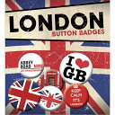 LONDON ロンドン - Keep Calm 6個セット / バッジ 【公式 / オフィシャル】