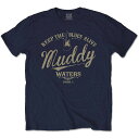 MUDDY WATERS マディ ウォーターズ - KEEP THE BLUES ALIVE / Tシャツ / メンズ 【公式 / オフィシャル】