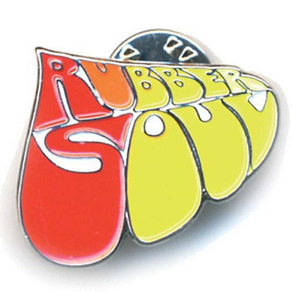 THE BEATLES ザ・ビートルズ ( ABBEY ROAD発売55周年記念 ) - RUBBER SOUL / メタル・ピンバッジ / バッジ 【 公式 / オフィシャル 】