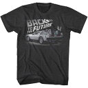 【予約商品】 BACK TO THE FUTURE バックトゥザフューチャー - FADED BTTF / Tシャツ / メンズ 【公式 / オフィシャル】