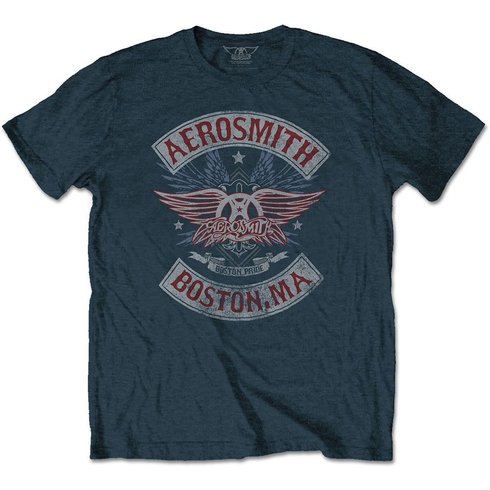 AEROSMITH エアロスミス - Boston Pride / Tシャツ / メンズ 【公式 / オフィシャル】