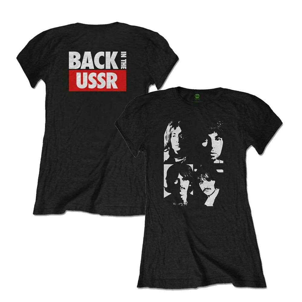 THE BEATLES ザ・ビートルズ (ABBEY ROAD発売55周年記念 ) - Back in the USSR / Tシャツ / レディース 【公式 / オフィシャル】