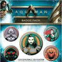 AQUAMAN アクアマン - Heavy Hitters Of The Seas 5個セット / バッジ 【公式 / オフィシャル】