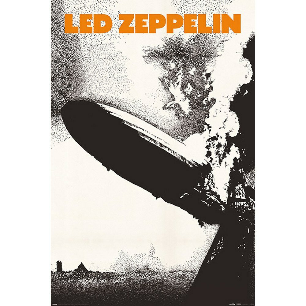 楽天PGSLED ZEPPELIN レッドツェッペリン （デビュー55周年記念 ） - Led Zeppelin I / ポスター 【公式 / オフィシャル】