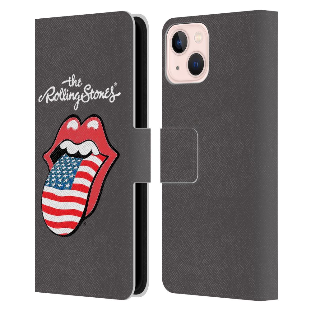 ROLLING STONES ローリングストーンズ (ブライアンジョーンズ追悼55周年 ) - United States レザー手帳型 / Apple iPhoneケース 【公式 / オフィシャル】