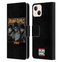 RUN DMC ランディーエムシー - Photo 1982 レザー手帳型 / Apple iPhoneケース 