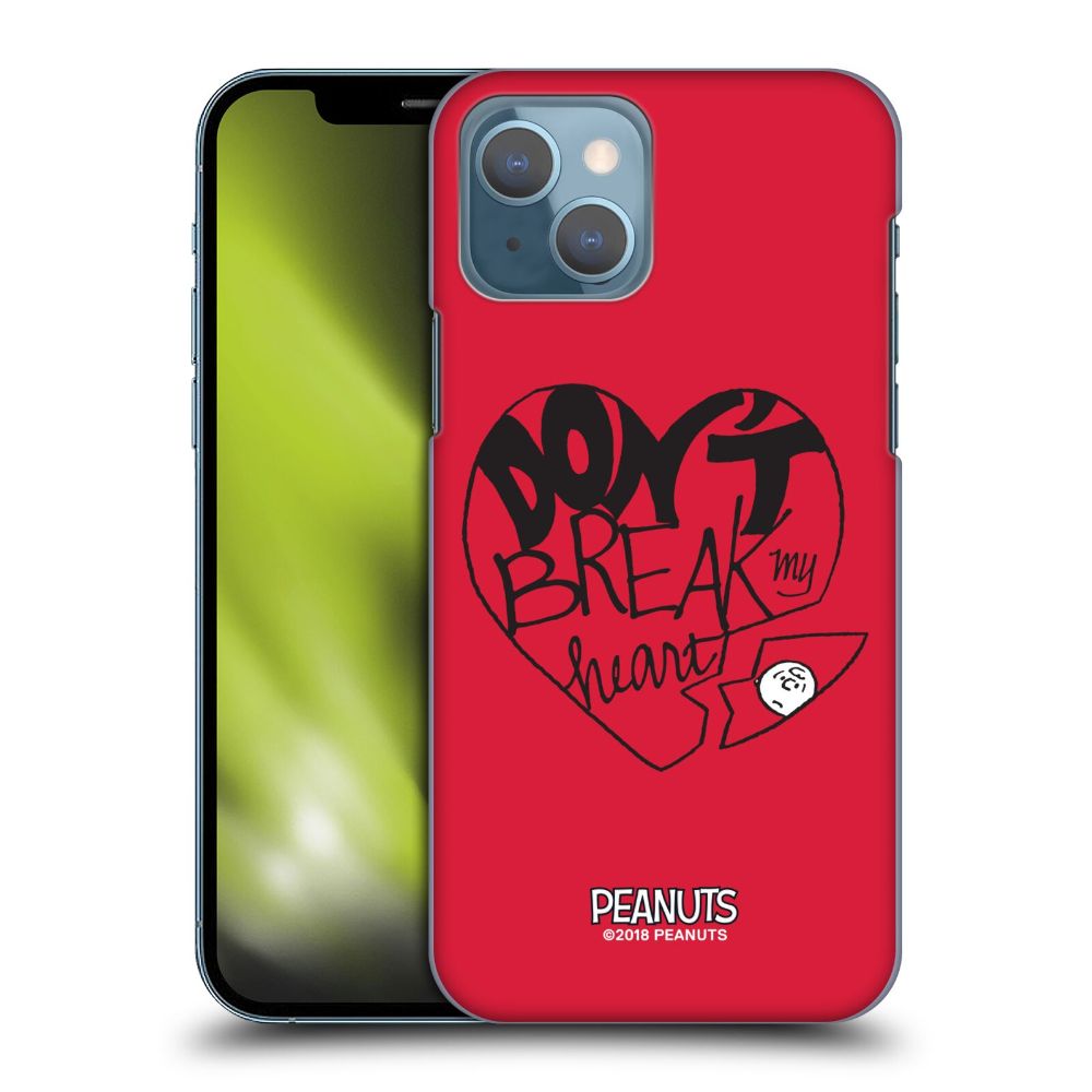 PEANUTS Xk[s[ - Don't Break My Heart n[h case / Apple iPhoneP[X y / ItBVz