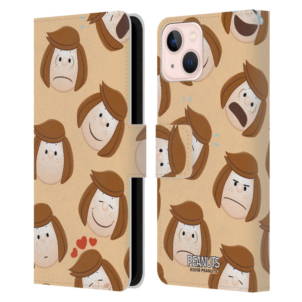 PEANUTS スヌーピー - Peppermint Patty レザー手帳型 / Apple iPhoneケース 【公式 / オフィシャル】