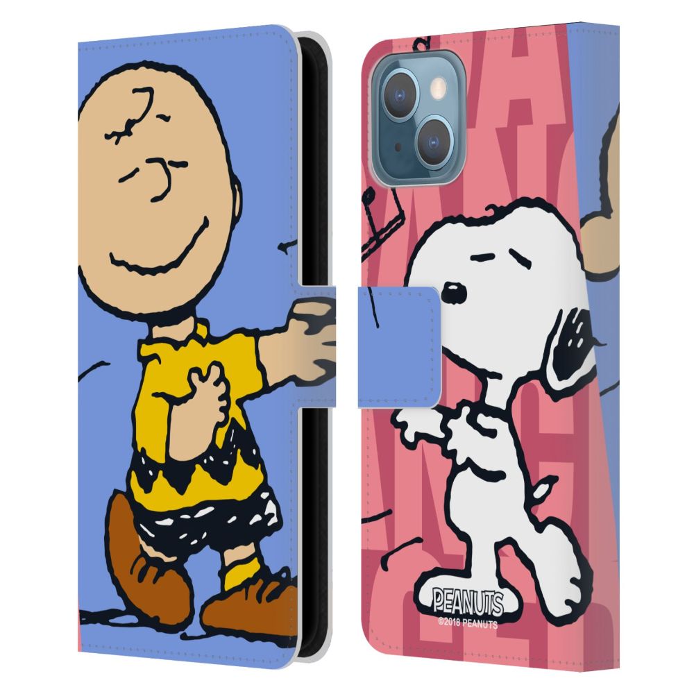 PEANUTS Xk[s[ - Snoopy & Charlie U[蒠^ / Apple iPhoneP[X y / ItBVz