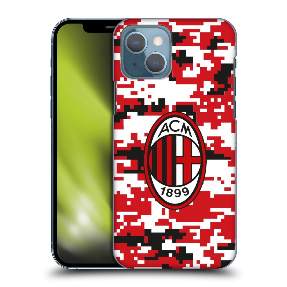 AC MILAN AC~ (n125N ) - Digital Camouflage n[h case / Apple iPhoneP[X y / ItBVz