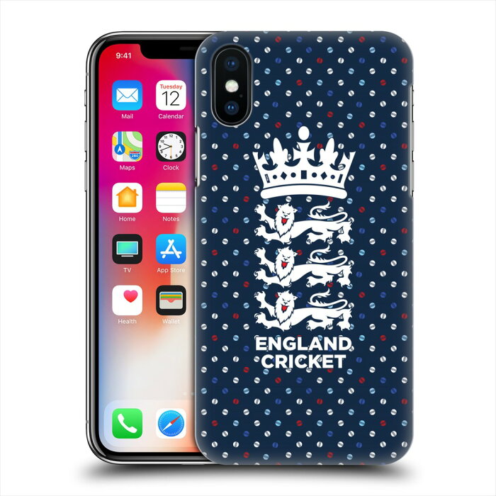 ENGLAND AND WALES CRICKET BOARD 英国クリケット協会 - Repeated Ball ハード case / iPhoneケース 【公式 / オフィシャル】