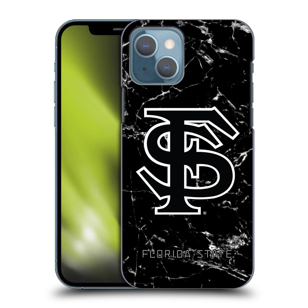 FLORIDA STATE UNIVERSITY t_Bw - Black And White Marble n[h case / Apple iPhoneP[X y / ItBVz