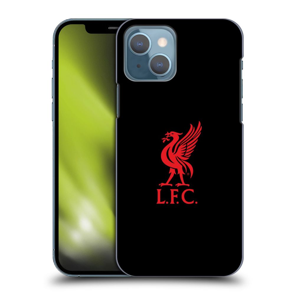 LIVERPOOL FC リヴァプールFC - Red Logo On Black ハ