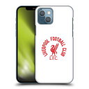 LIVERPOOL FC @v[FC - Red LFC On White n[h case / Apple iPhoneP[X y / ItBVz