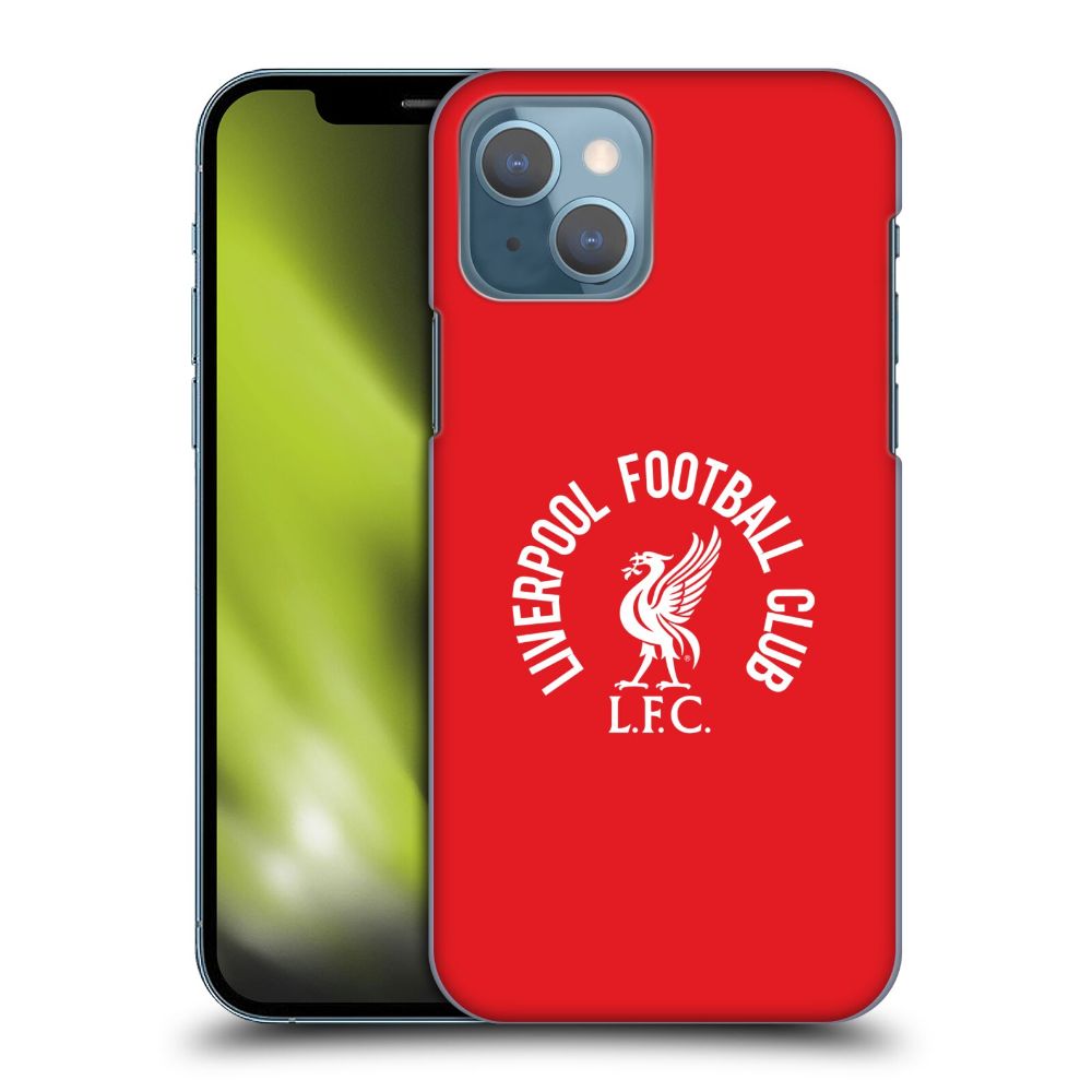 LIVERPOOL FC @v[FC - White LFC On Red n[h case / Apple iPhoneP[X y / ItBVz