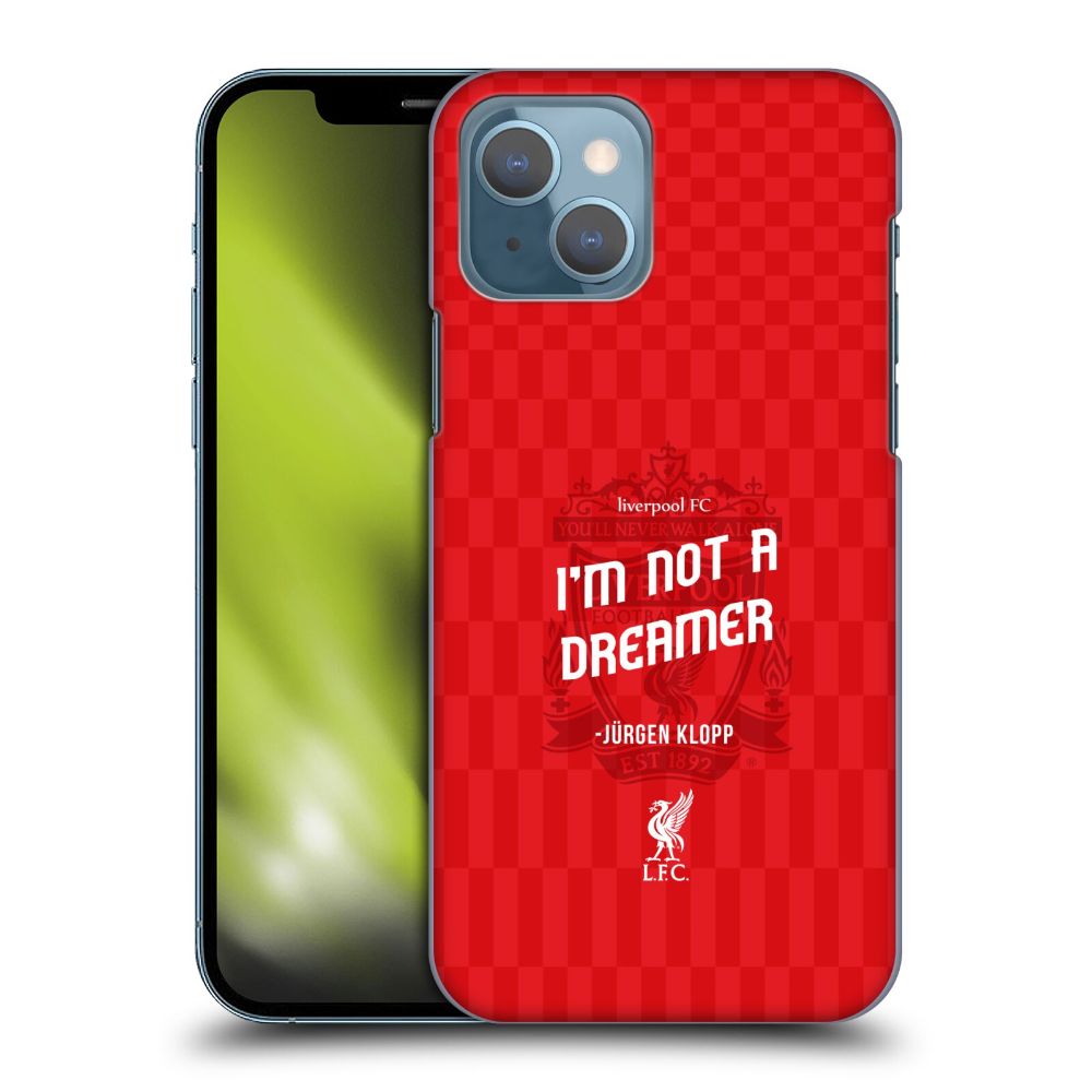 LIVERPOOL FC @v[FC - Not A Dreamer Red n[h case / Apple iPhoneP[X y / ItBVz