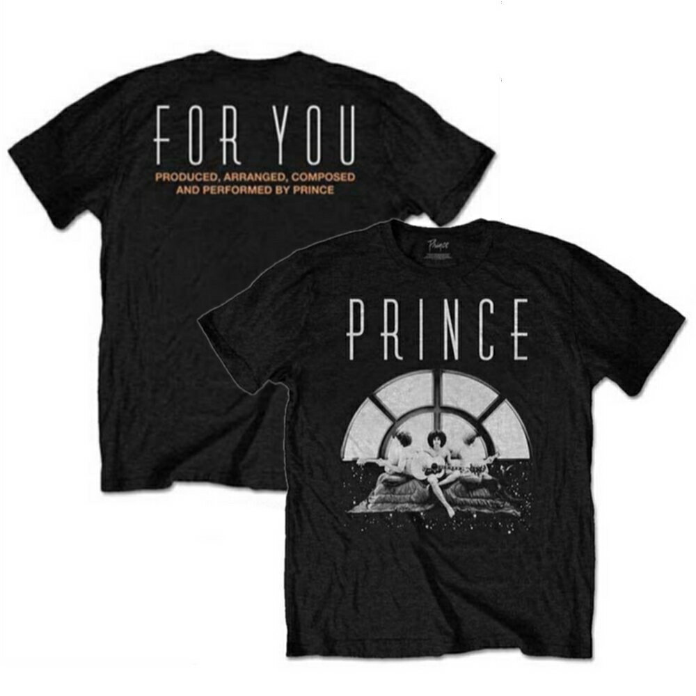 PRINCE プリンス (追悼 10年 ) - For You Triple / バックプリントあり / Tシャツ / メンズ 【公式 / オフィシャル】