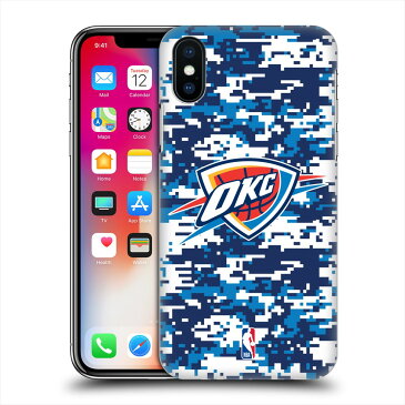 OKLAHOMA CITY THUNDER（NBA） オクラホマシティサンダー - Digital Camouflage ハード case / iPhoneケース 【公式 / オフィシャル】