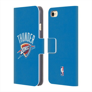 OKLAHOMA CITY THUNDER（NBA） オクラホマシティサンダー - Plain レザー手帳型 / iPhoneケース 【公式 / オフィシャル】