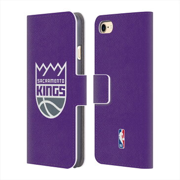 SACRAMENTO KINGS（NBA） サクラメントキングス - Plain レザー手帳型 / iPhoneケース 【公式 / オフィシャル】