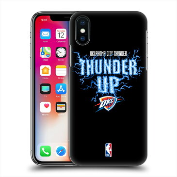 OKLAHOMA CITY THUNDER（NBA） オクラホマシティサンダー - Thunder Thunder Up ハード case / iPhoneケース 【公式 / オフィシャル】