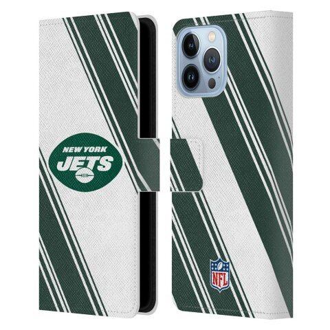 NATIONAL FOOTBALL LEAGUE ナショナルフットボールリーグ - Stripes レザー手帳型 / iPhoneケース 【公式 / オフィシャル】