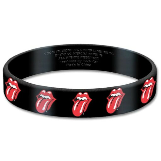 ROLLING STONES ローリングストーンズ (ブライアンジョーンズ 追悼 55周年 ) - Tongues / リストバンド 【公式 / オフィシャル】 ROLLING STONES ローリングストーンズ (ブライアンジョーンズ 追悼 55周年 ) - Tongues / リストバンド 【公式 / オフィシャル】
