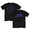 BLACK SABBATH ブラックサバス - Masters of Reality Album / バックプリントあり / Tシャツ / メンズ 【公式 / オフィシャル】