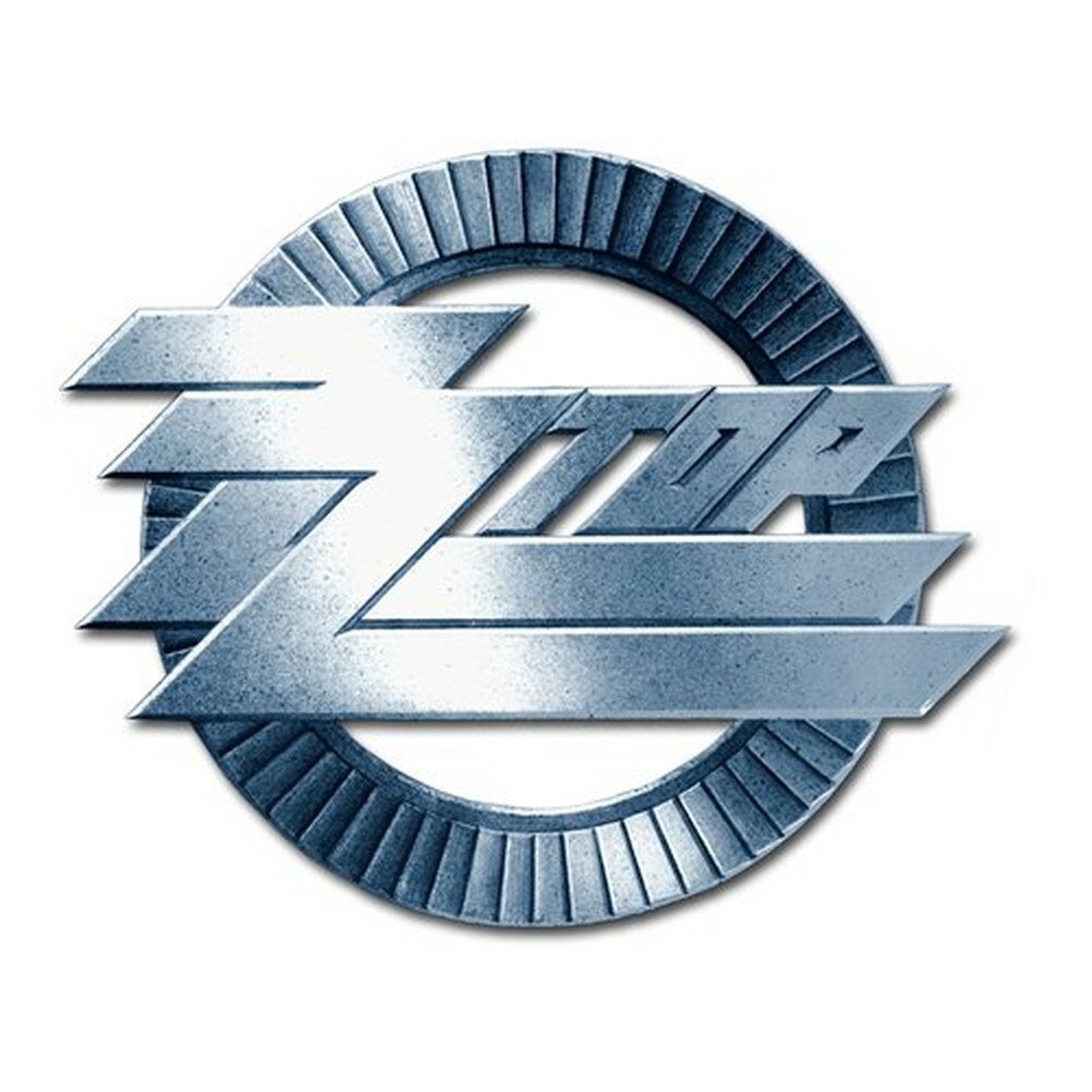 ZZ TOP ズィーズィートップ (結成55周年 ) - Circle / メタル ピンバッジ / バッジ 【公式 / オフィシャル】