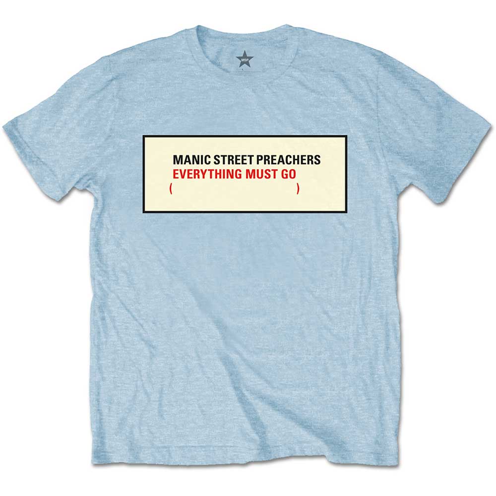 MANIC STREET PREACHERS マニックストリートプリーチャーズ - Everything Must Go / Tシャツ / メンズ 