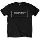 MANIC STREET PREACHERS マニックストリートプリーチャーズ - Everything Must Go Monochrome / Tシャツ / メンズ 