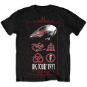 楽天PGSLED ZEPPELIN レッドツェッペリン （デビュー55周年記念 ） - UK Tour '71. / Tシャツ / メンズ 【公式 / オフィシャル】