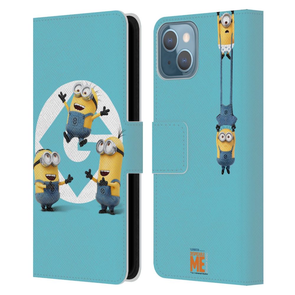 MINIONS ミニオンズ (7月19日新作公開 ) - Group Toss レザー手帳型 / Apple iPhoneケース 【公式 / オフィシャル】