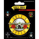 GUNS N ROSES ガンズアンドローゼズ - Bullet Logo Vinyl Sticker / ステッカー 