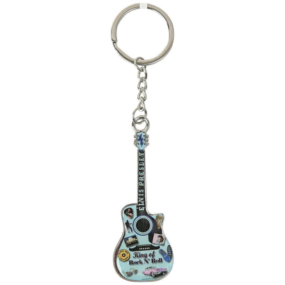 ELVIS PRESLEY エルヴィスプレスリー - Guitar Patches / キーホルダー 【公式 / オフィシャル】のサムネイル