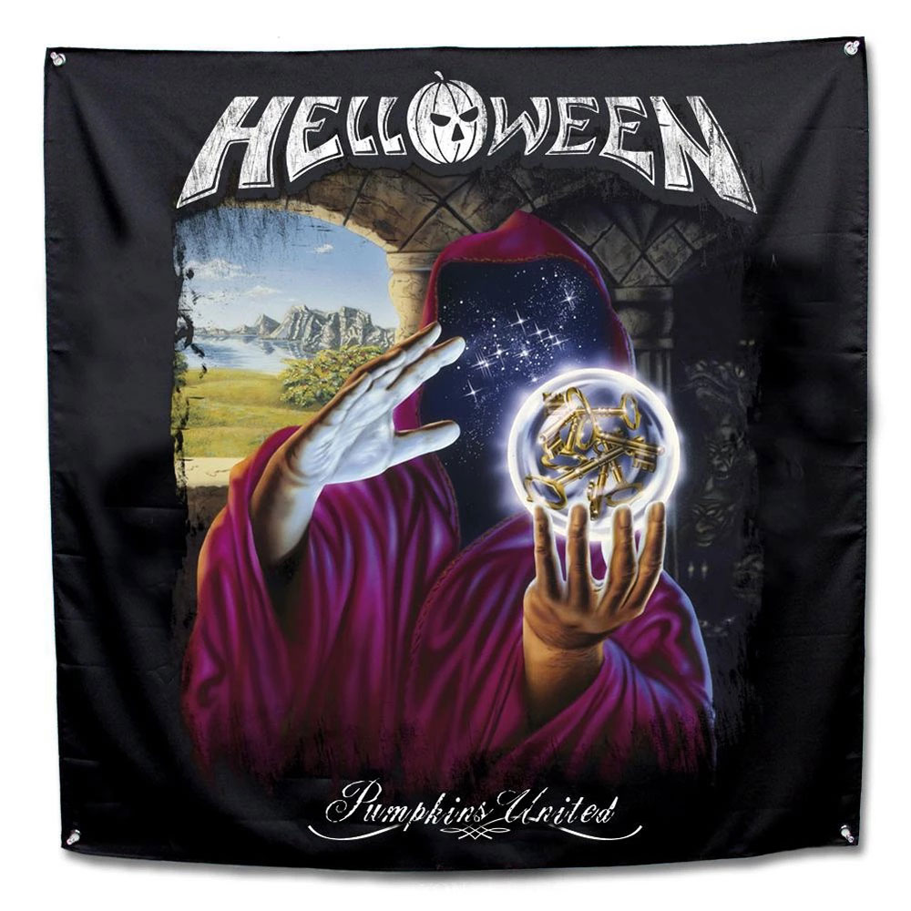 HELLOWEEN ハロウィン (来日記念 ) - Keepers Legend Flag / タペストリー / タペストリー 【公式 / オフィシャル】