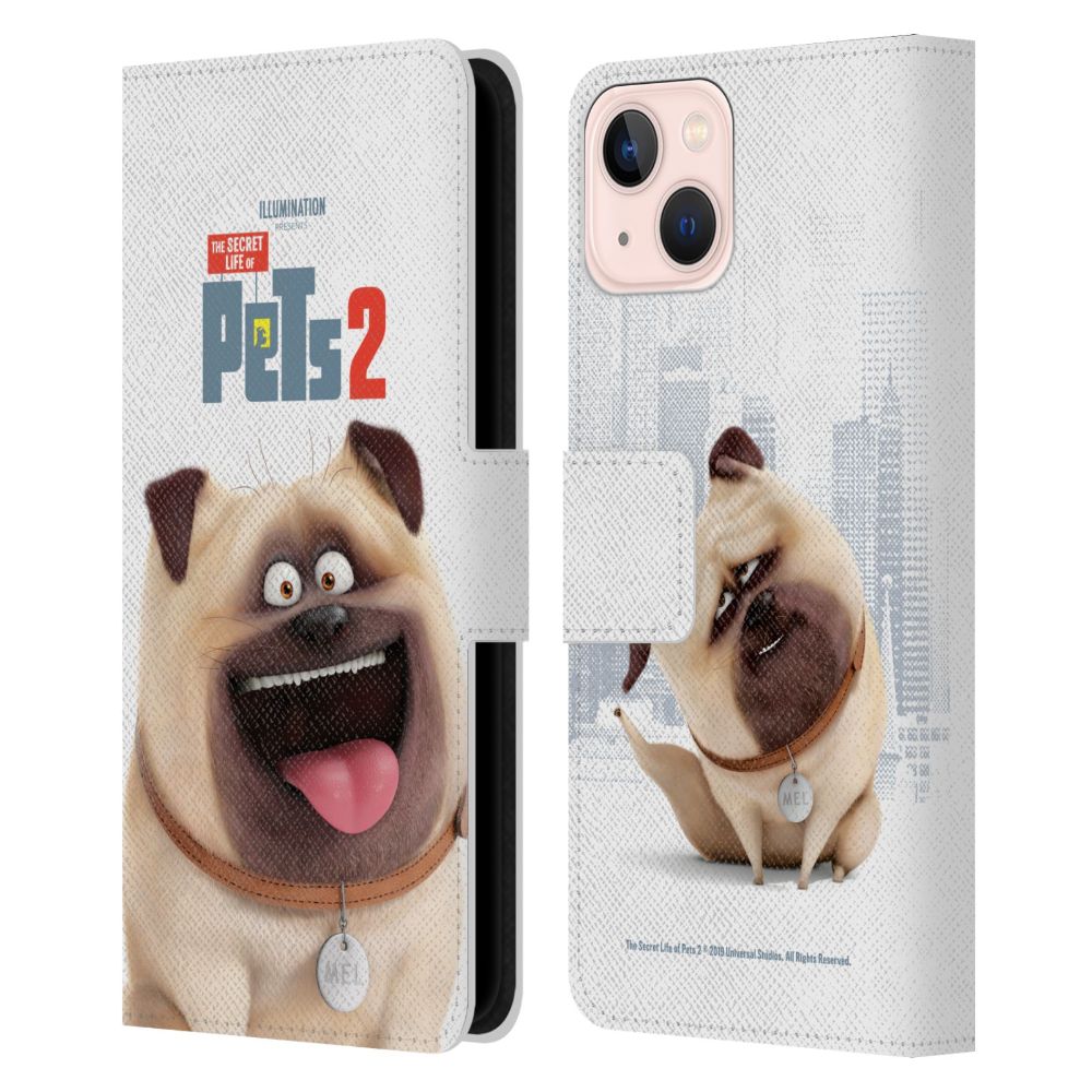 SECRET LIFE OF PETS ybg - Mel Pug Dog U[蒠^ / Apple iPhoneP[X y / ItBVz