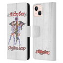 MOTLEY CRUE モトリークルー - Dr. Feelgood Vintage レザー手帳型 / Apple iPhoneケース 【公式 / オフィシャル】